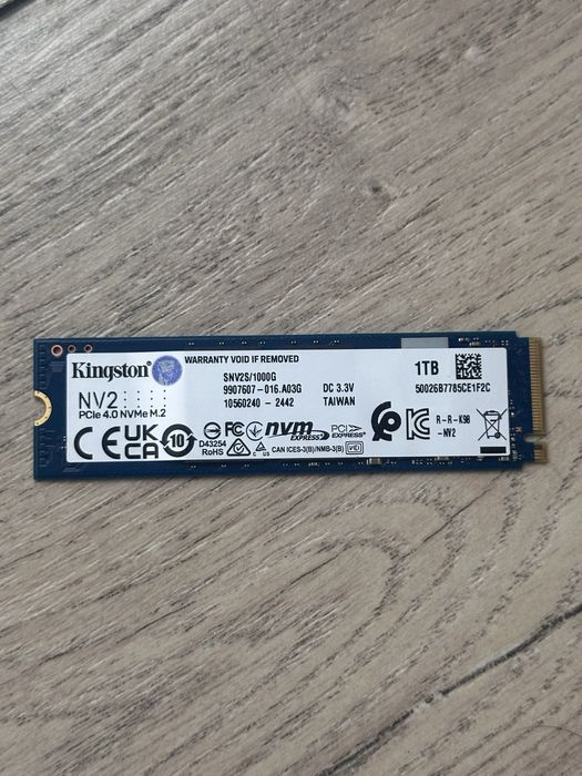 Ssd NBMe M2 Kingston 1TB
