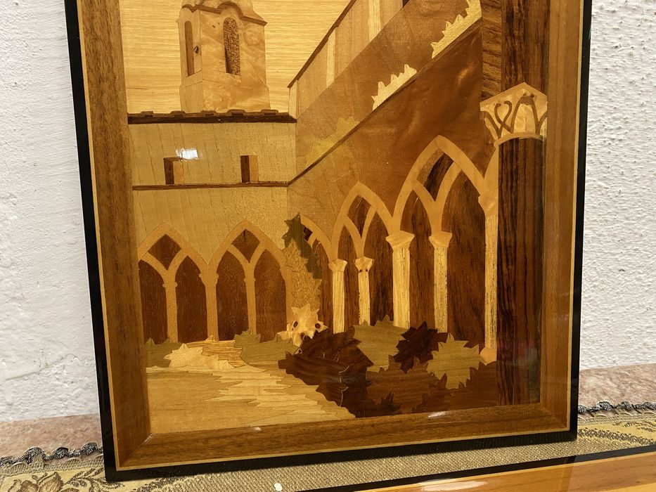 Френски картини с интарзия