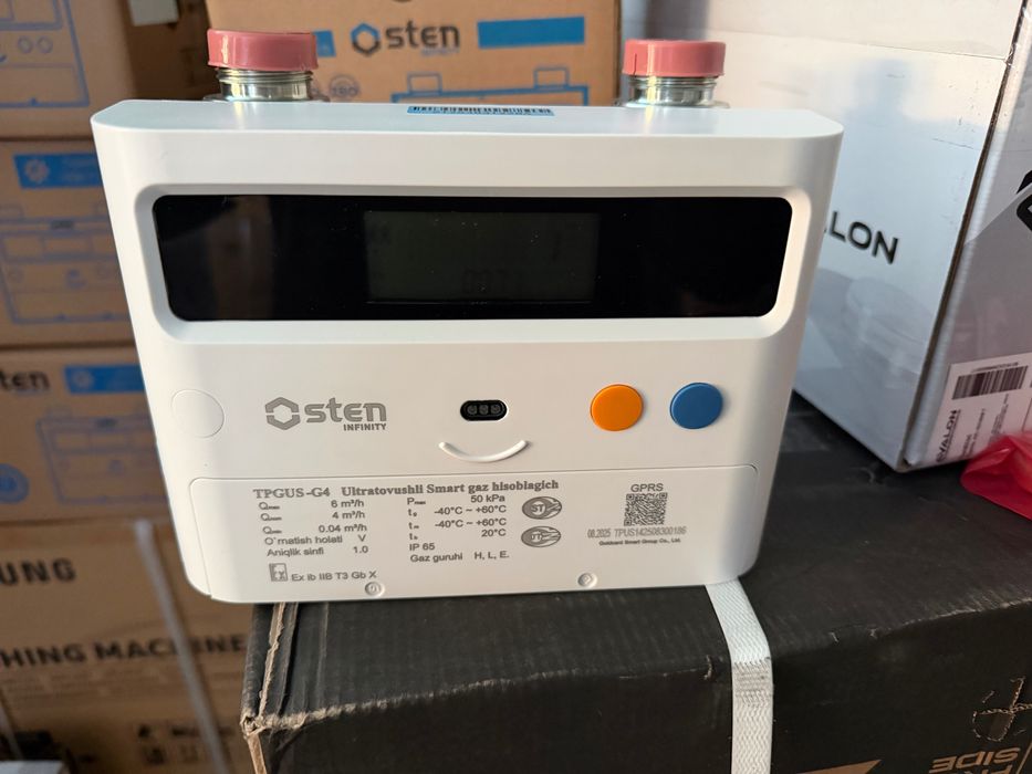 Osten G4 Infinity Ultrazvuk Gaz hisoblagich. Yetkazib berish BOR