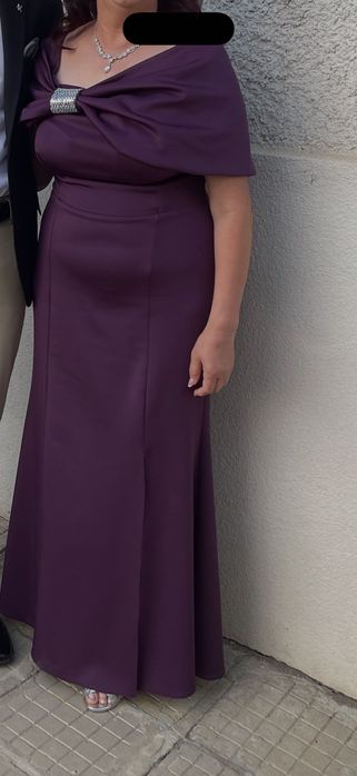 Официална рокля лилава