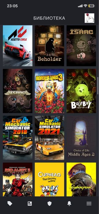 Аккаунт стим много игр