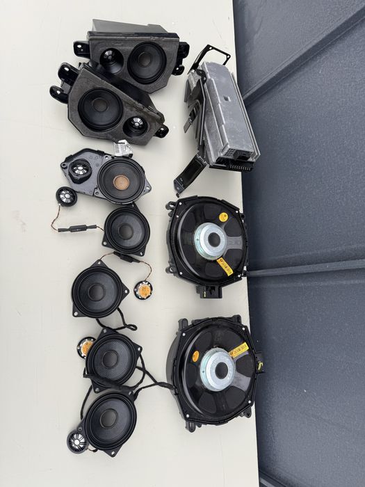 Sistem muzica logic 7 bmw x6 e71 x5 e70 statie /boxe subwoofer