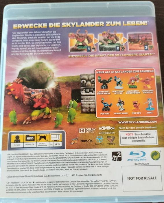 Игра Skylanders: Giants