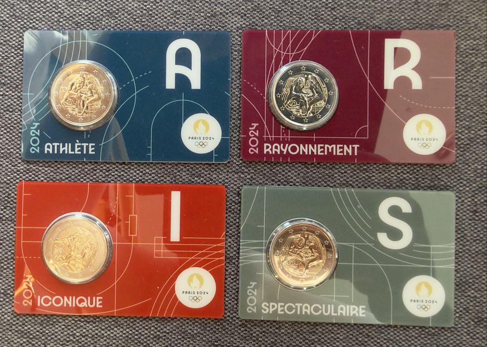 Възпоменателни монети 2 евро Франция 2024