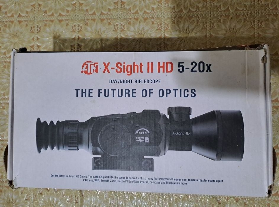 Дигитален дневно/нощен прицел ATN X-Sight II HD 5-20x.