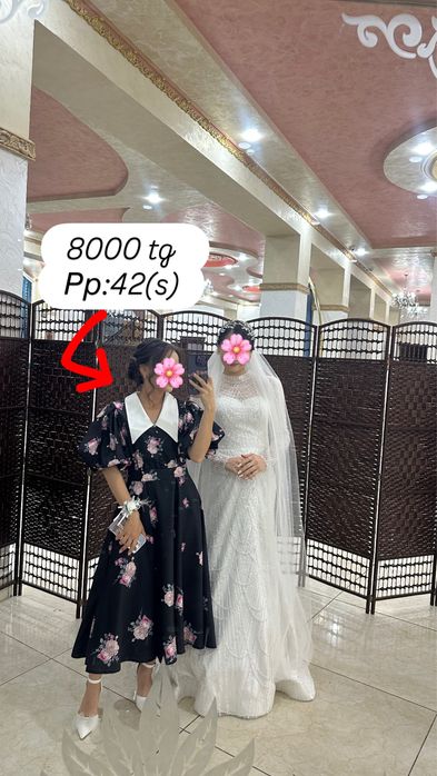 Платья, 42 размер, белые, черные и т.д.