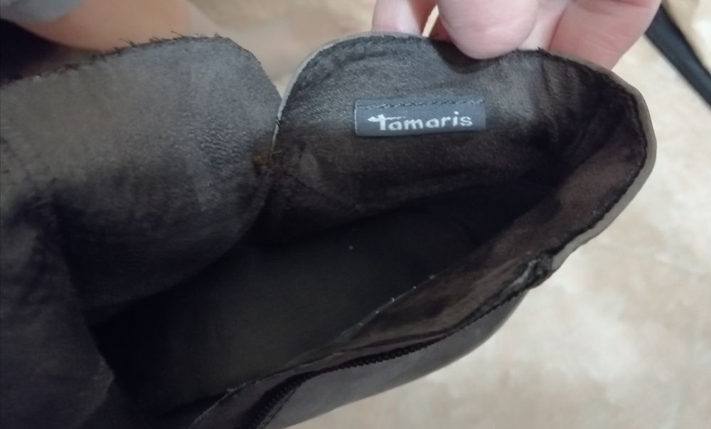 Дамски боти естествена паренакожа