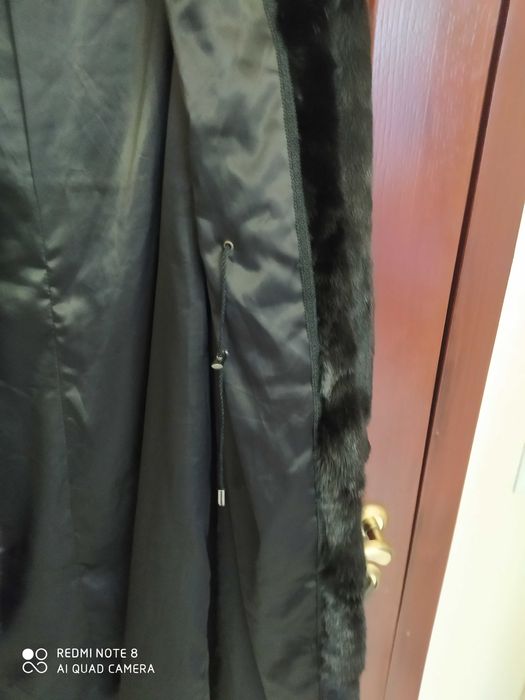 Норковая шуба длинная