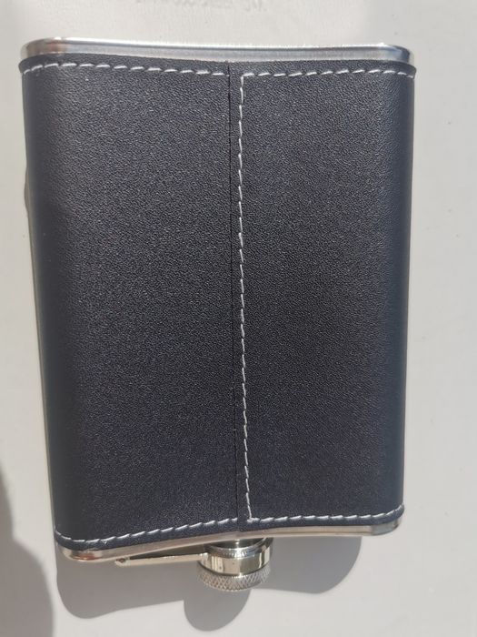 Botelcuta Jack Daniel's - Recipient inox / Plosca Whisky Jack Daniel's