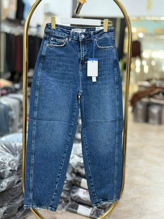 Дамски дънки (плътна материя)