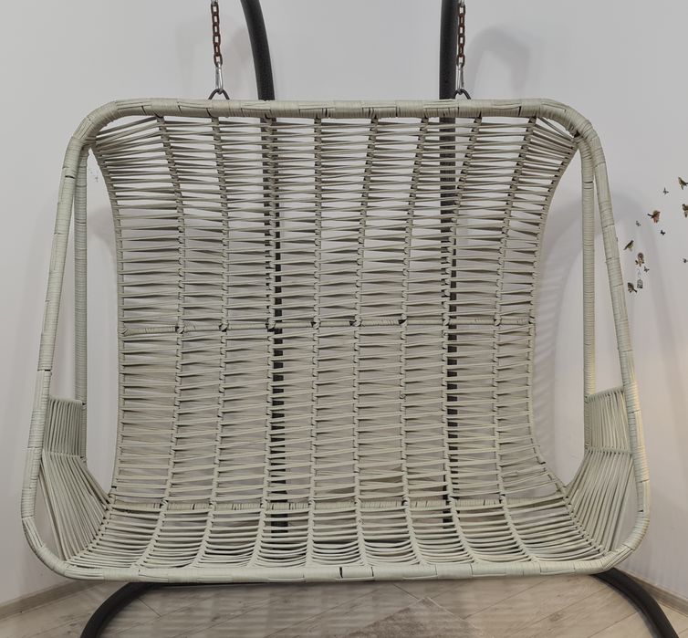 Leagan/Balansoar/Fotoliu suspendat pt doua persoane cu perne si suport