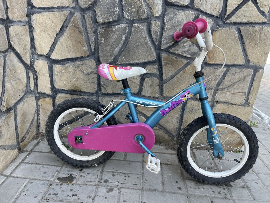Bicicleta copii apollo pompom roti 14”