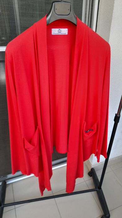 Cardigan Catalin Botezatu, rosu, marime S-M