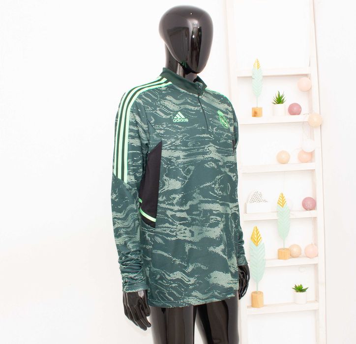 ADIDAS Real Madrid Condivo 2022 мъжка тренировъчна блуза с 1/4 цип L