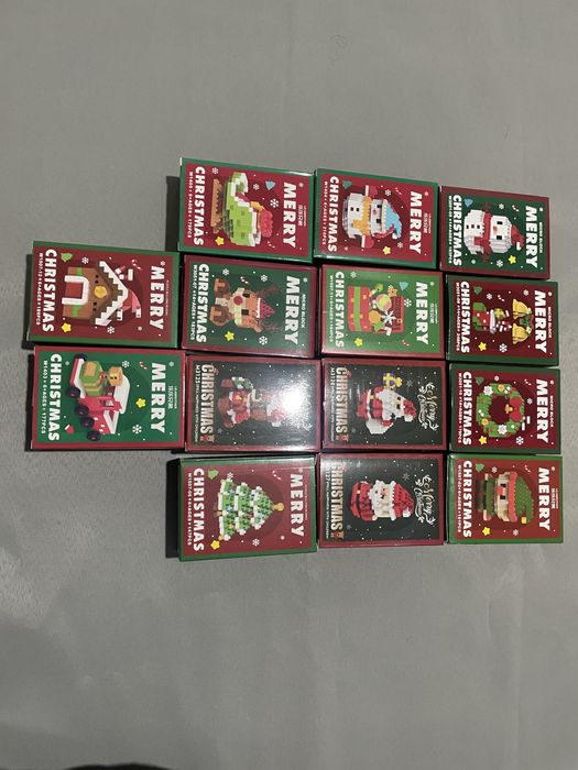 игрушки лего,новогодняя серия