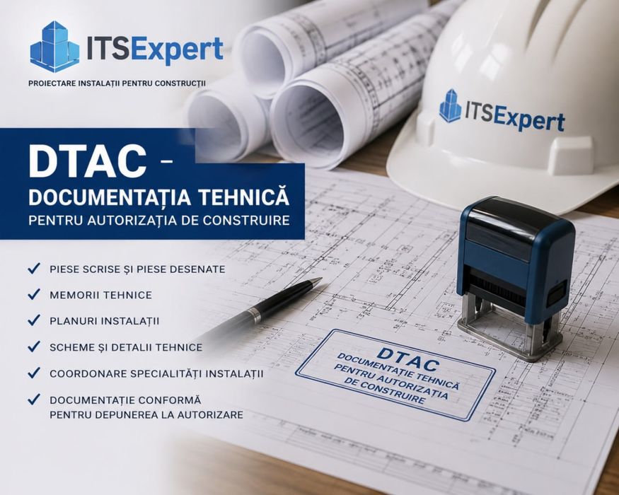 Proiectare Instalații | DTAC | PT | DDE | Avize ISU și SGA | ITSExpert Brașov
