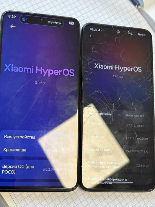 Poco F5 Pro Redmi note 12s