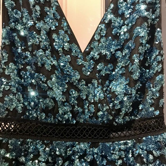 Рокля с пайети Self Portrait