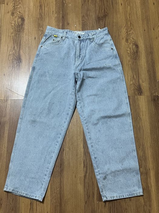 dime blue jeans