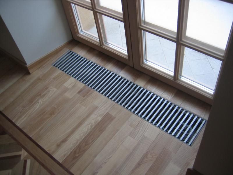 Внутрипольные конвекторы отопления