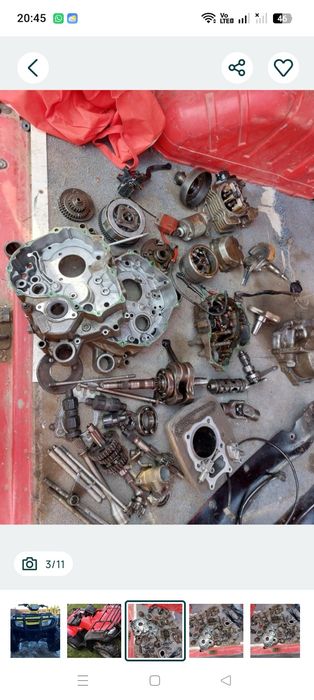 Piese ATV Honda trx 500,400,350,250.