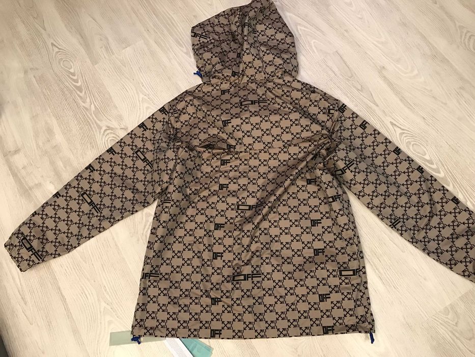 Off-White geaca L-XL oversize, originala, retail 1190 euro