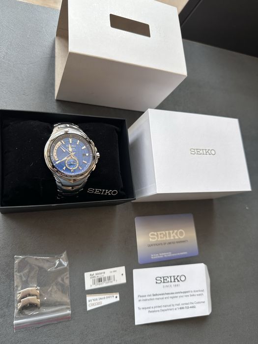 Seiko COUTURA radio sync solar