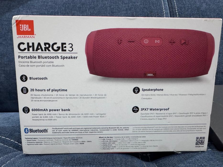 Колонка JBL Charge 3 оригинал