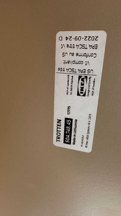 TROTTEN плот за маса IKEA 120x70