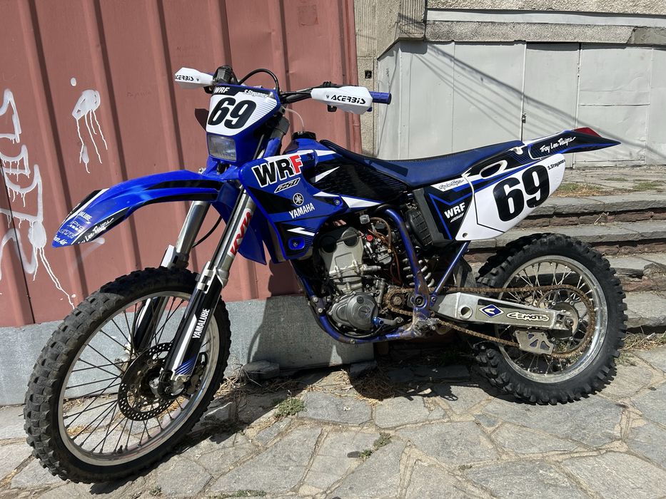 Yamaha wr 250 на части