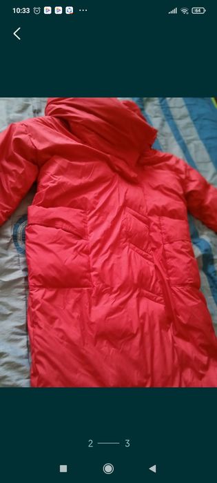 Пуховик-одеяло 48 размера.