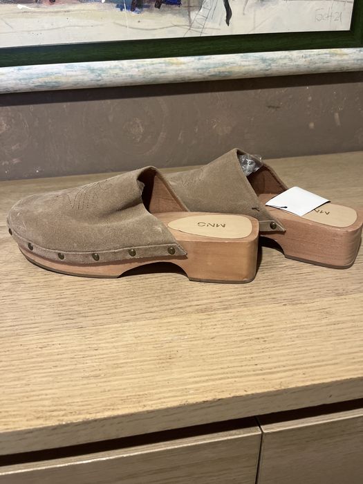 Дсмско сабо с дървена подметка , номер38