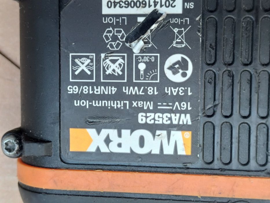 Baterie Worx WA3529 16v in stare buna