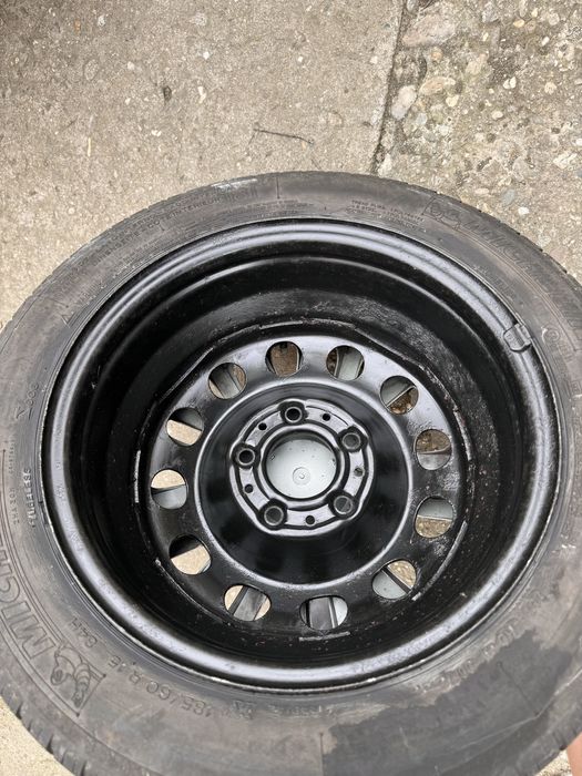 4 bucati Jante tabla BMW + anvelope vara 185/60/R15