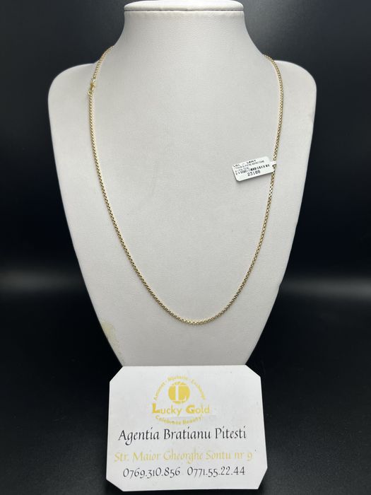 Lant aur 14k 3.04 gr lungime 50 cm cod 23108
