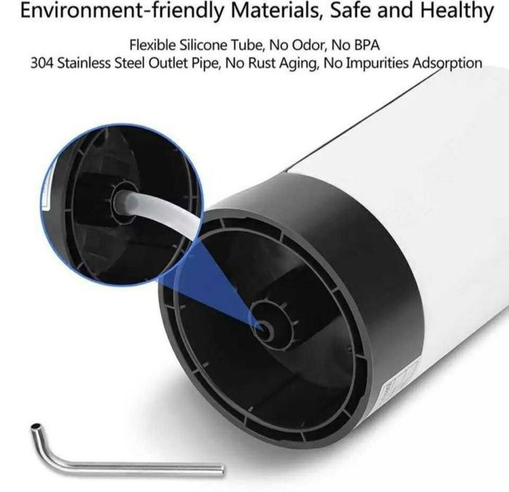 Электрическая стильная и удобная помпа для питьевой воды