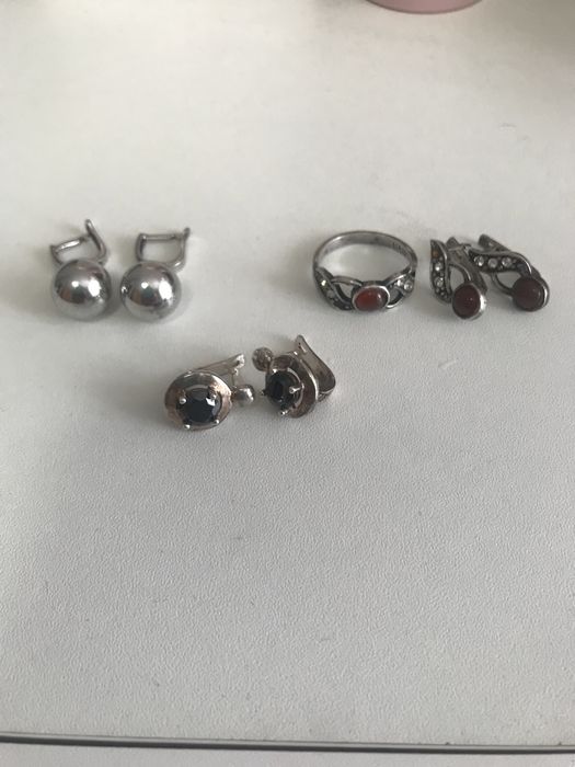 Серьги женские из серебра