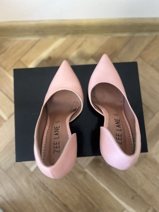 Дамски от обувки от естествена кожа с висок ток Zee Lane