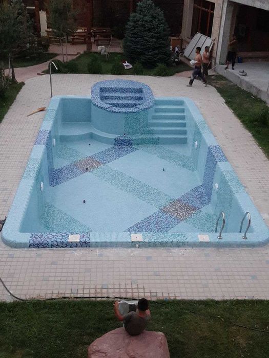 Бассейн,фонтан курамиз.Килинган ишлар 100% СИФАТЛИ ИШОНЧЛИ..