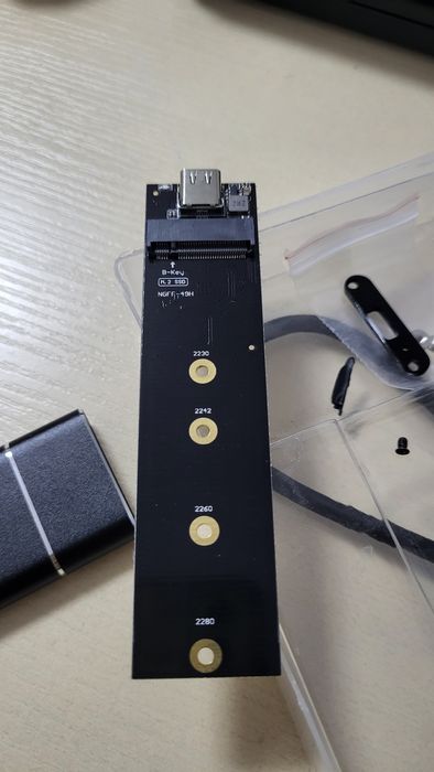 Внешний кейс для ssd m.2