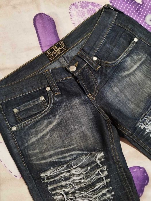 Дамски оригинални дънки Fendi