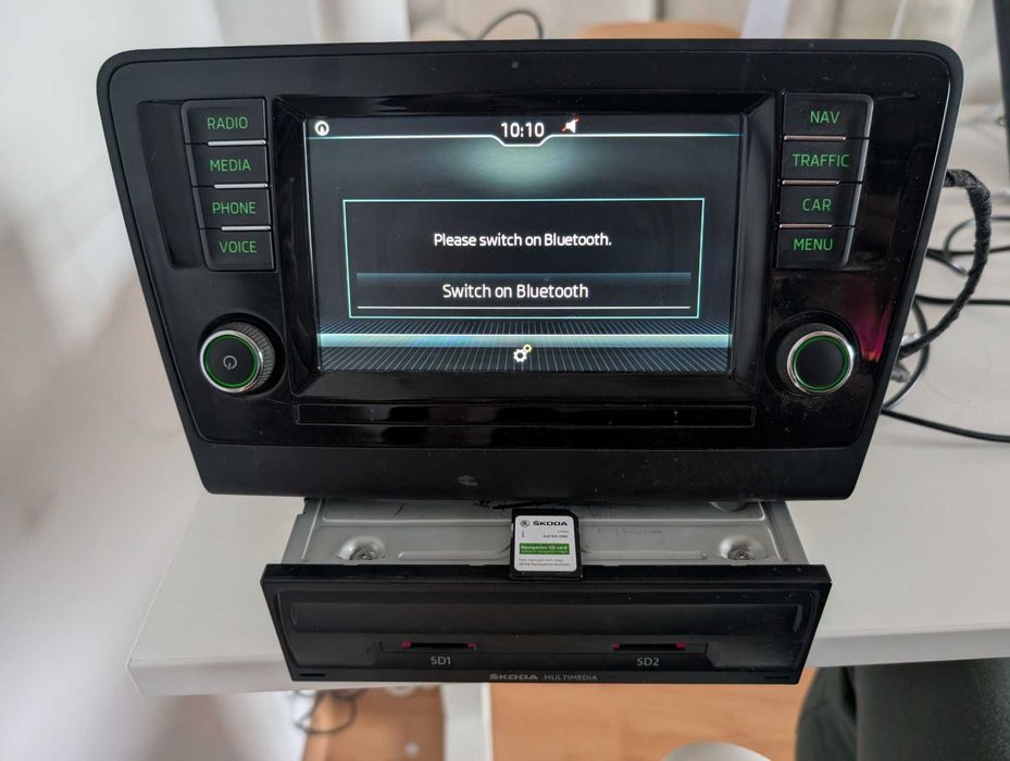 Radio Navigatie Skoda Rapid Bluetooth Mib2 Smartlink Carplay Android A