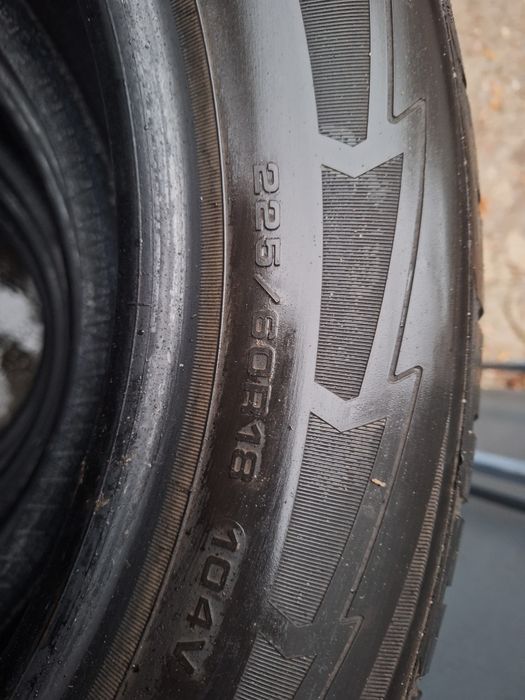 Anvelope Goodyear 225/60/18 m+s 4 buc ff bune