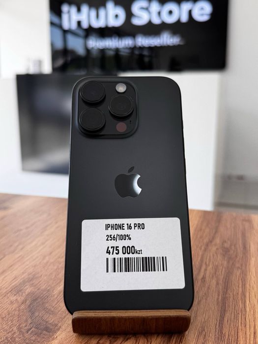 Айфон16Про•256гб/100%қара