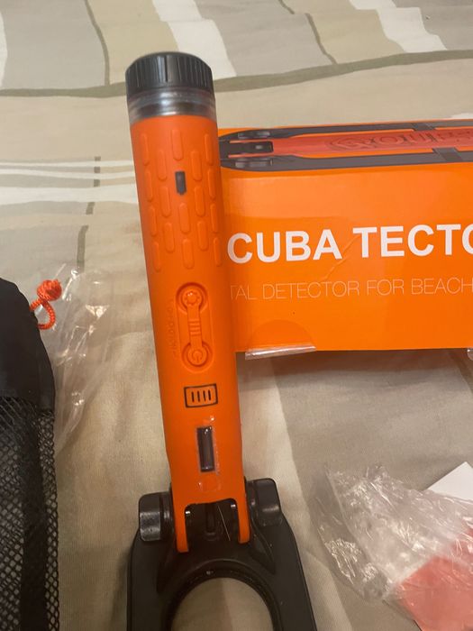 Металотърсач пинпойнтер металдетектор подводен пулс индукция scuba tector pro quest