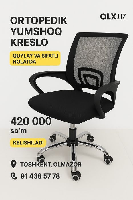 Ofis uchun kreslo