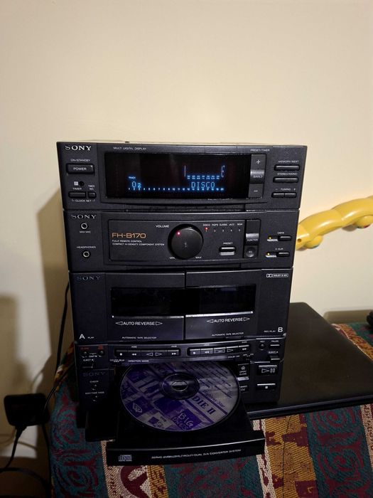SONY FH-B170 RETRO STEREO UREDBA,с отделящи се тонколони