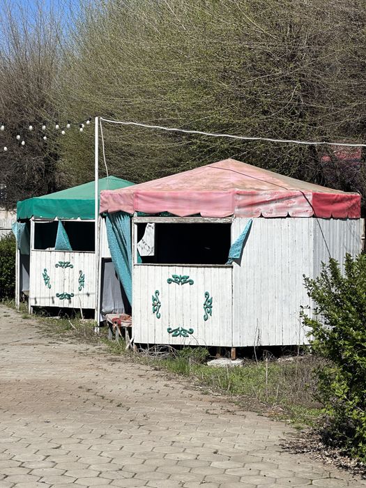 Беседка юрта тапчан