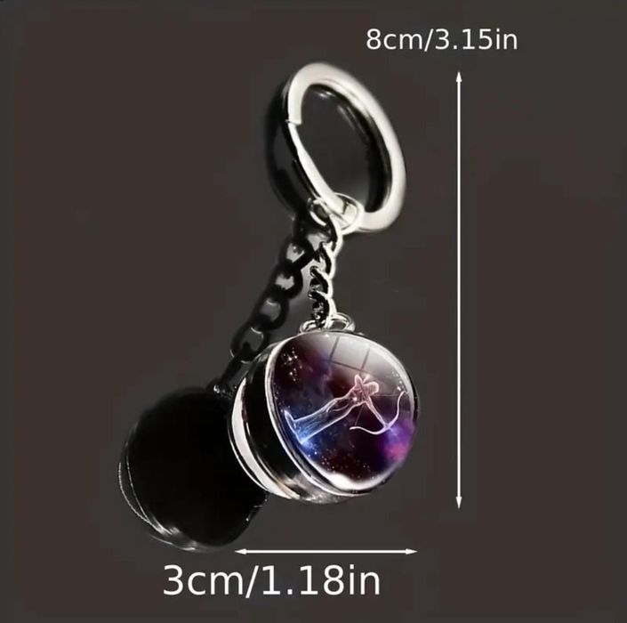 3Д брелок знаками и задиака