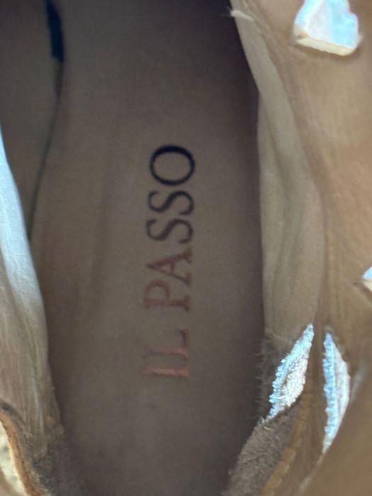 Cizme piele naturala IL Passo marimea 36